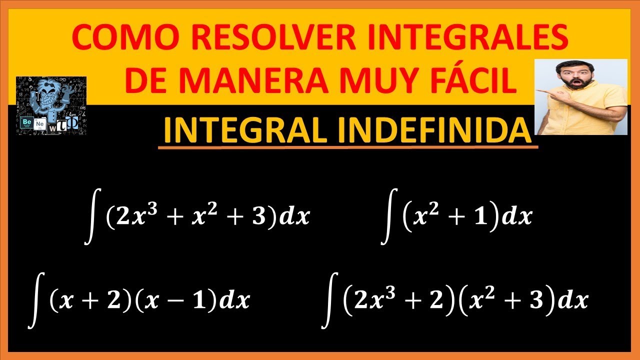INTEGRALES INDEFINIDAS(DESDE CERO¡¡¡)CLASE 1 PASO A PASO YouTube INTEGRALES INDEFINIDAS(DESDE CERO¡¡¡)CLASE 1 PASO A PASO YouTube