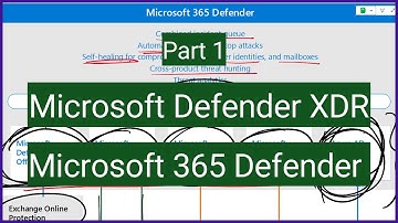What is Microsoft Defender XDR? What is Microsoft 365 Defender? What is XDR? Microsoft Defender XDR