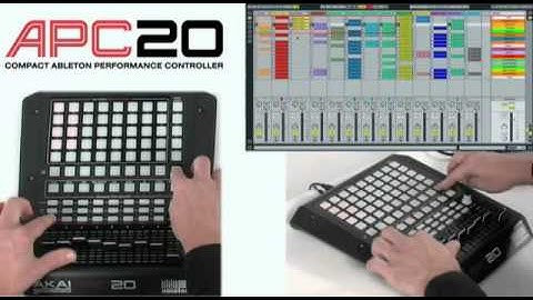 Akai APC20 Ableton Controller Video @ www.getinthemix.co.uk