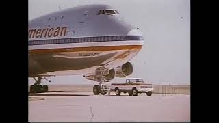 1972 Chevrolet Pickup Tows A Boeing 747