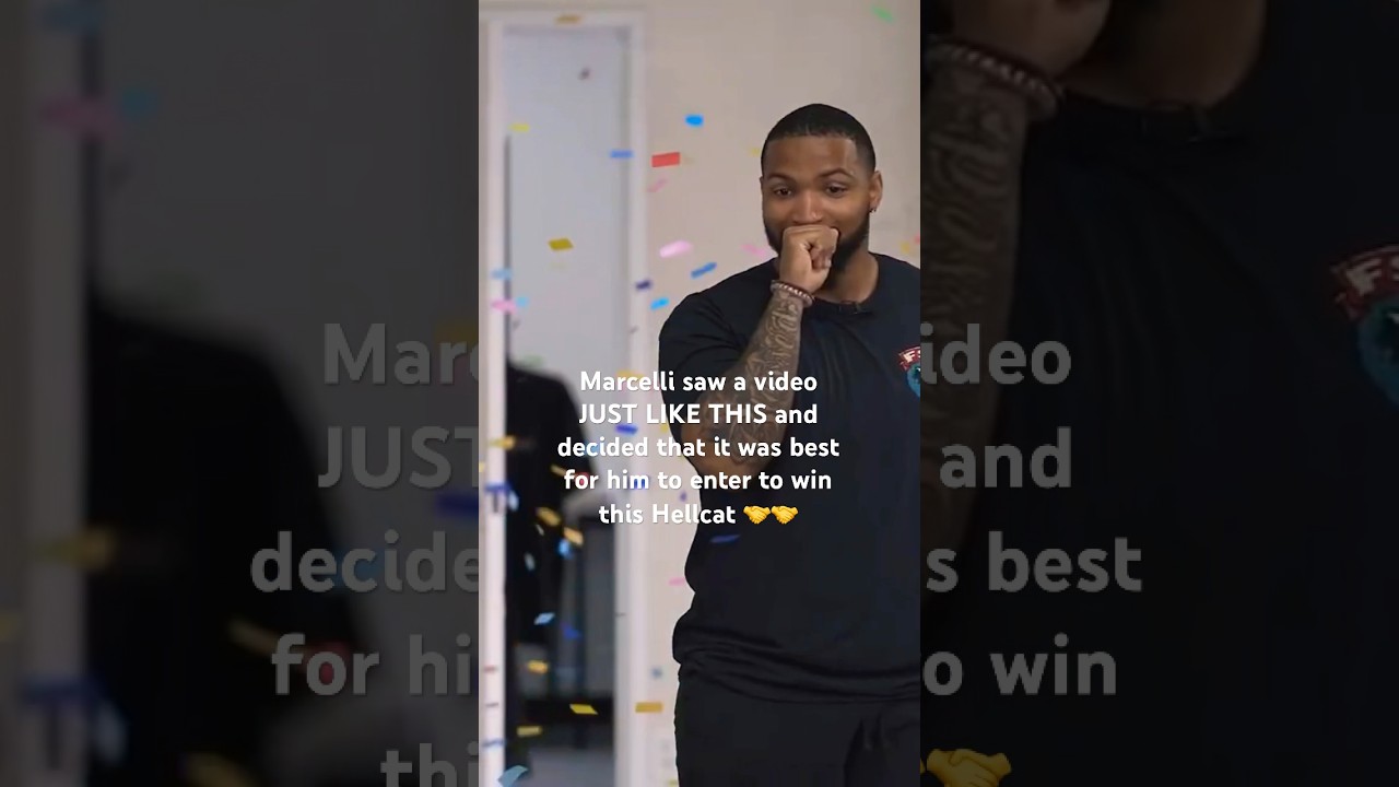 Imagine winning a 717HP Widebody Hellcat… 