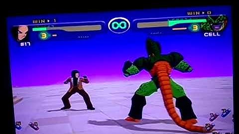 Dragon Ball Z Budokai(Gamecube)-Android 17 vs Cell II