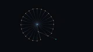 photon signal clock / timer in hypergraph spacetime
