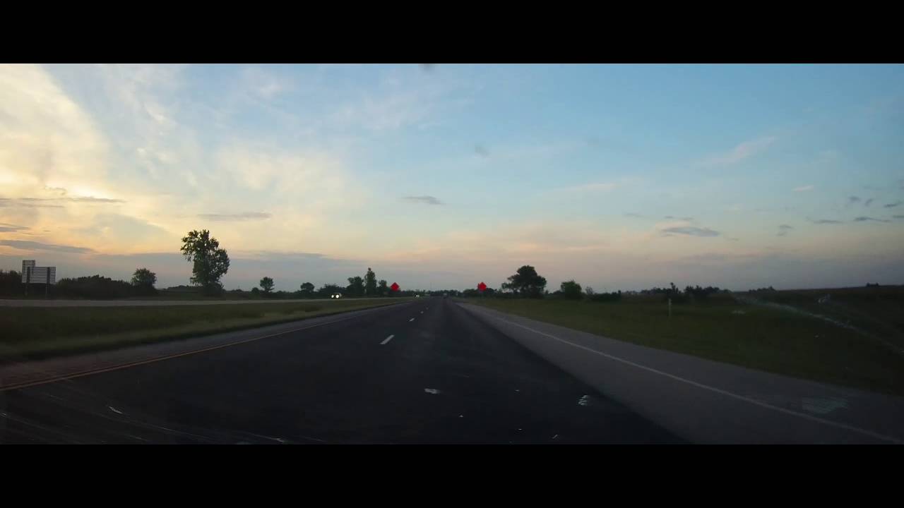 Driving on I29 from Sioux City to Kum & Go Sloan, Iowa YouTube