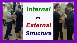 INTERNAL vs EXTERNAL Structure  -  Wing Chun
