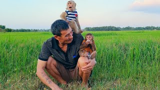 Sam boy's family had a wonderful day watching the countryside