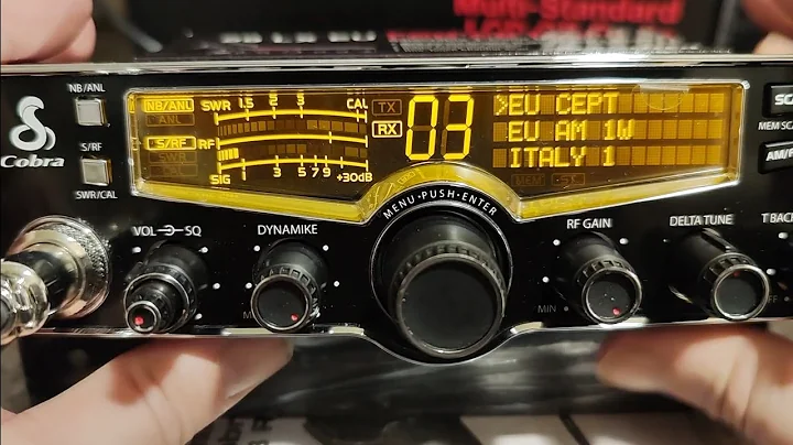 cobra 29 LX EU am FM CB radio