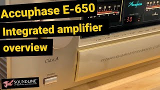 Accuphase E-650 Integrated Amplifier Overview | My Dream Amp!