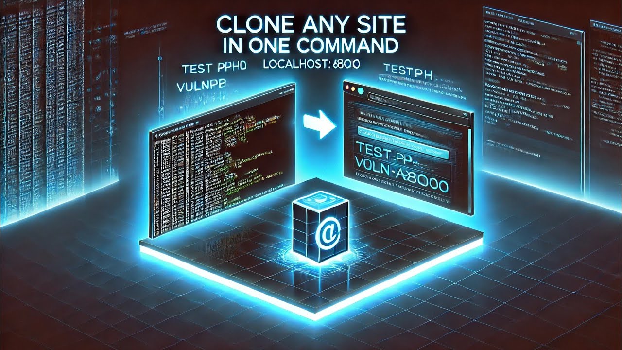 Clone Any Website with ONE Command! 
