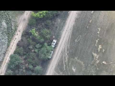 Украинский дрон уничтожил российских оккупантов