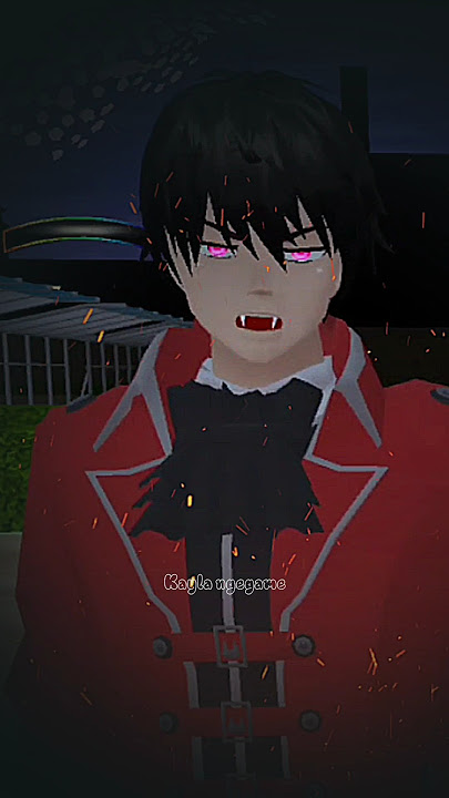 Taiga jadi vampir untuk membantu Rina #sakuraschoolsimulator #sakura #gamesakura #dramasakura #sss
