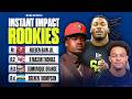 1 rookie from EACH round who will make an immediate impact in the NFL 😤