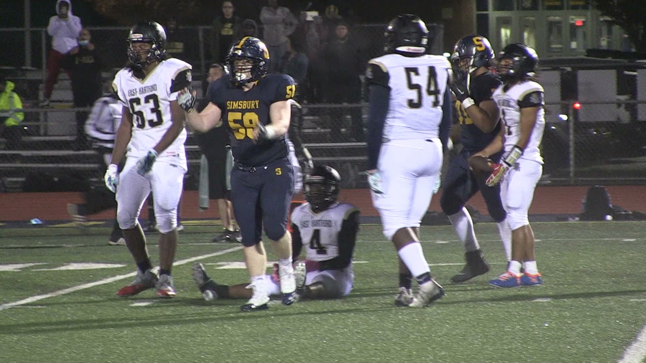 Simsbury High School Football vs East Hartford, 2021 YouTube