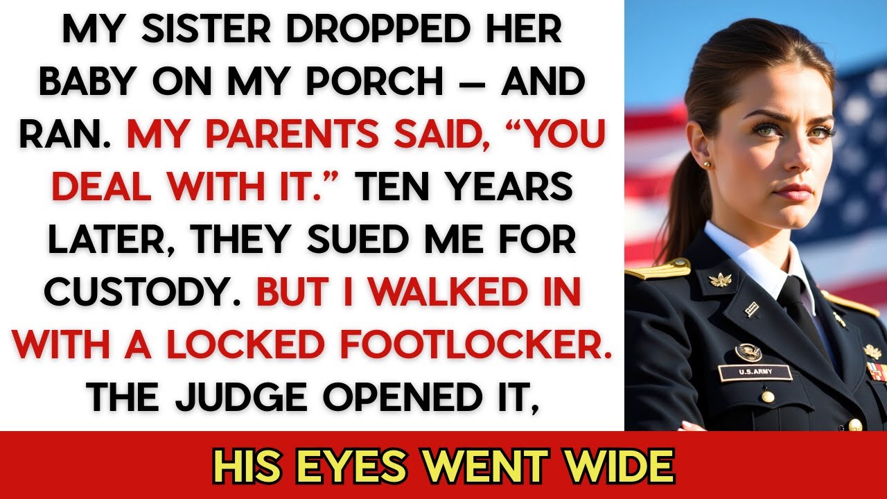 My Sister Dumped Her Baby On My Doorstep – Then Disappeared. My Parents Said, She's Your Burden Now.
