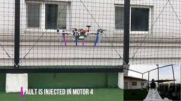 Fault detection and fault tolerant control Hexacopter- one motor failure