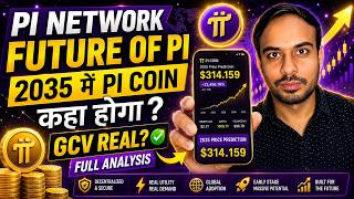 2035 में Pi Coin कहा होगा? | Pi Network New Update | Pi Price | Pi CiDi Games | Pi DEX | Pi GCV 😱