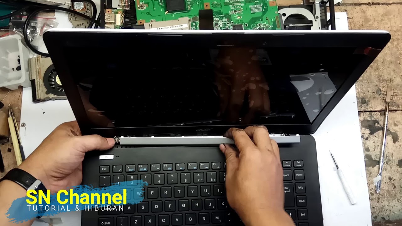 Ganti LCD ACER One 14 L1410 || How to 