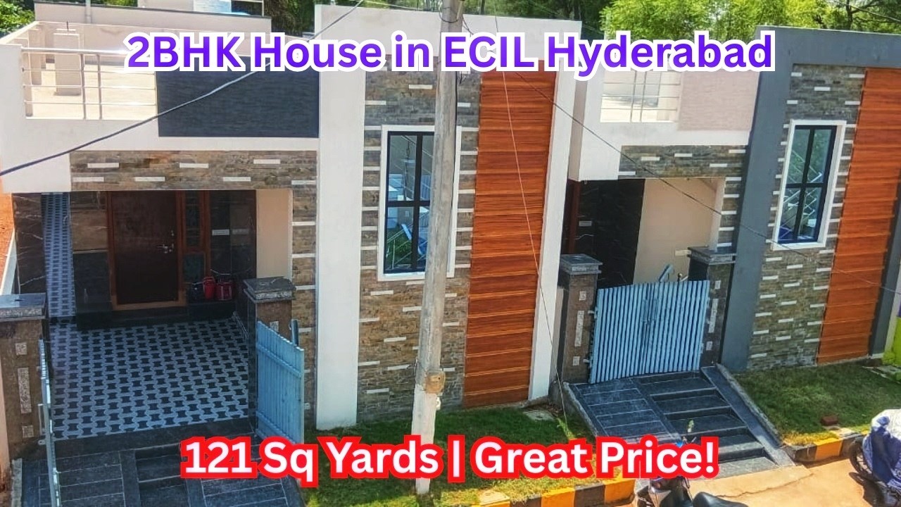 2BHK Independent House for Sale in ECIL Hyderabad | 121 Sq Yards | Best Deal! 🏡#house
