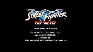 ⁣Street Fighter The Movie on Playstation Classic