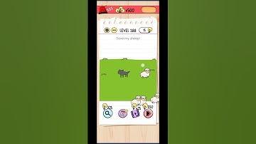 Brain test level 388 solution / save my sheep!
