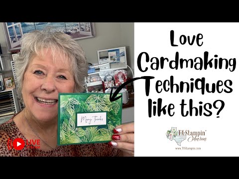 Batik Technique Cardmaking Tutorial