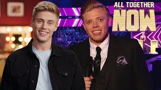 Rob Beckett meets his singing lookalike Jake! | All Together Now