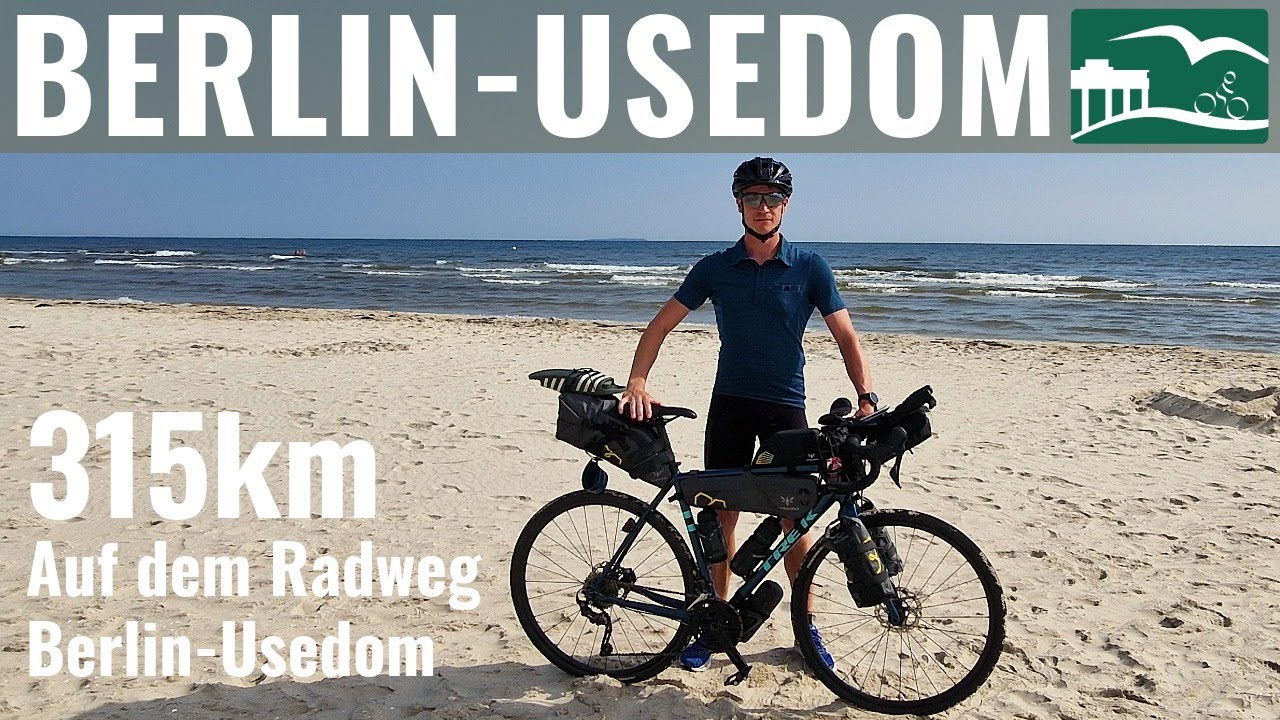 Radweg Berlin–Usedom | 3 Tage Bikepacking, 315 km bis zur Ostsee