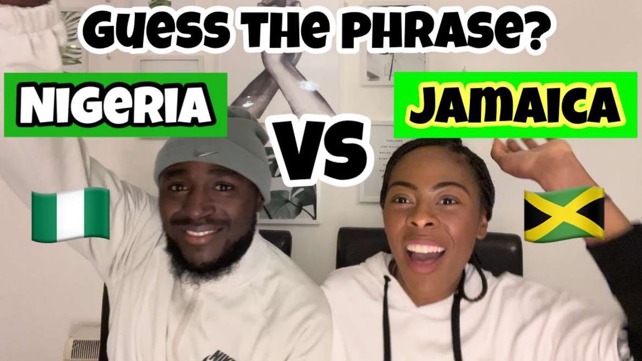 ⁣GUESS THE PHRASE ? (NIGERIA VS JAMAICA)
