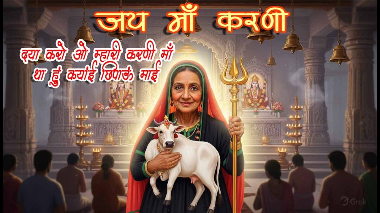 दया करो ओ म्हारी करणी मां |जय देशनोक री धणी | Karni Mata Bhajan |जय देशनोक री धणी जय देशनोक री धराणी