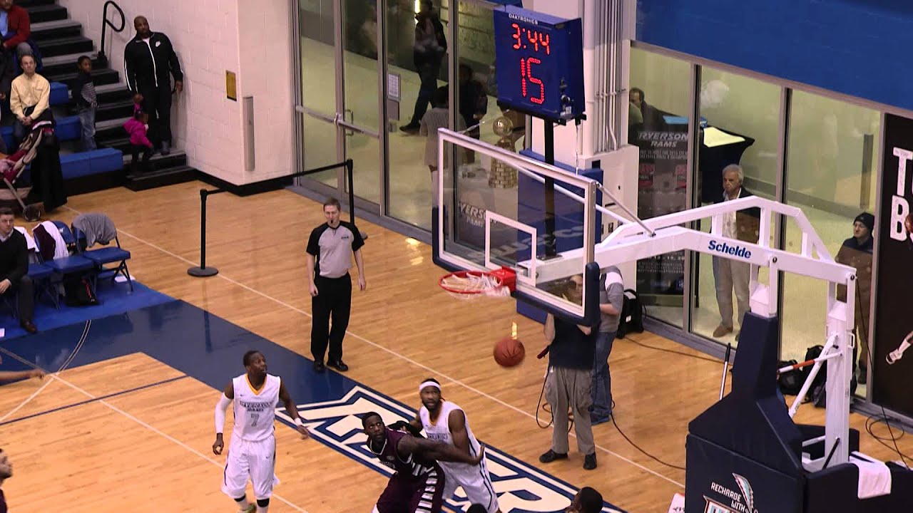 Highlights | MBB Ryerson vs McMaster Game Highlights (Jan 10, 2015)