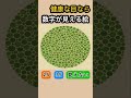👁️ 健康な目なら数字が見える絵