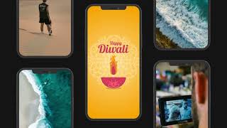 Make Reels Effortlessly with Bittz.app – Diwali & Dhanteras Templates Now Available! screenshot 2