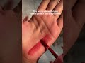 Mars love track velvet lip tint - three words & one love #liptint #lipstick #marscosmetics #makeup