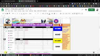 VIDEO Tutorial Edit Tambah Ayat Aktiviti dalam Sheet DATA eRPH