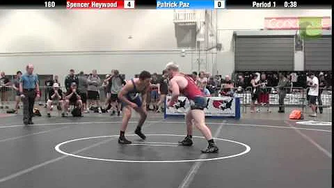 Men 160 - Spencer Heywood vs. Patrick Paz