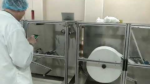 full automatic cosmetic facial mask making machine