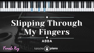 Slipping Through My Fingers - ABBA (KARAOKE PIANO - FEMALE KEY) screenshot 4