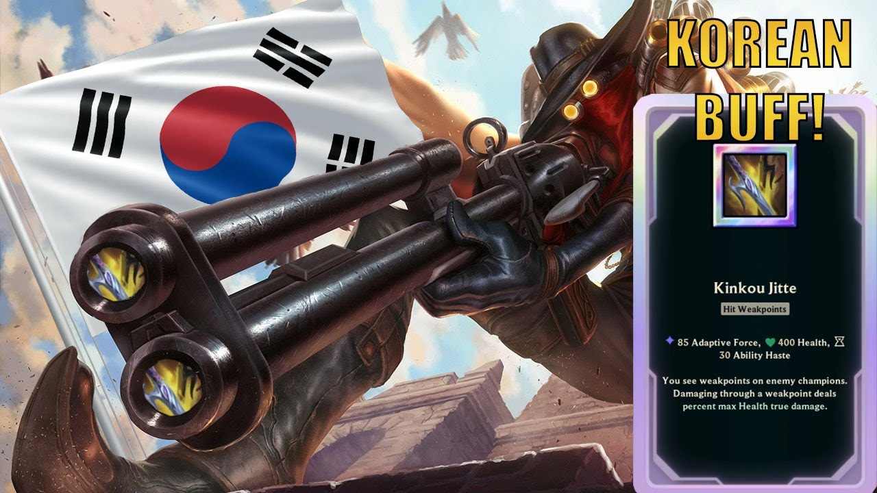 (BROKEN KOREAN BUILD) KINKOU JITTE JHIN (straight from Kim Jong Un's vault)