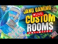 PUBG MOBILE LIVE CUSTOM ROOM &amp; UC GIVEAWAYS | ROYAL PASS GIVEAWAY - JANU GAMING YT