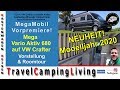 MegaMobil | Neuheit auf VW Crafter| Mega Vario Aktiv 680 Vorstellung | Festbetten & Adventskalender