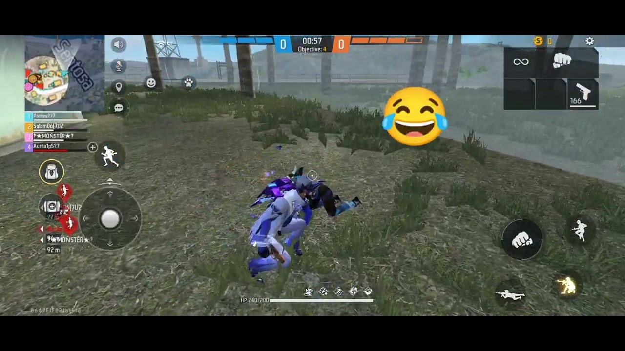 Free Fire Quadra Kill😎 YouTube