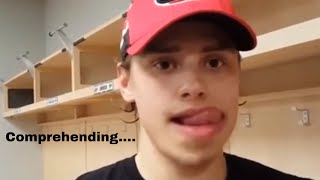 Sebastian Aho being a goof for 5 minutes