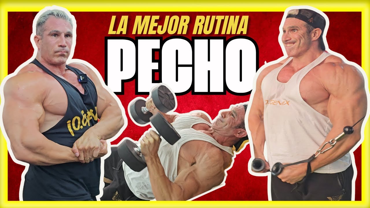 La MEJOR RUTINA de PECHO para el Gym | el ÚLTIMO ejercicio te SORPRENDERÁ