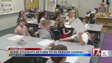 Some Wake County students returning to in-person classes Monday