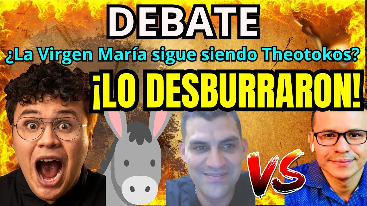 🚨 DEBATE: SACROSANTUM VS BARRAGÁN | La virgen María sigue siendo Theotokos?