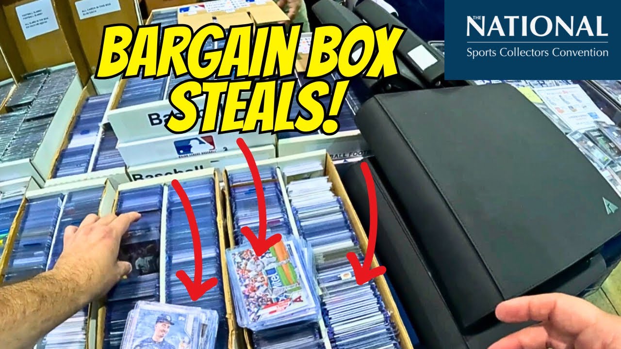 These Bargain Box Deals Are Why You Go to The National Sports Card Convention! 