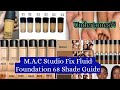 How to choose the perfect shade online for M.A.C Studio Fix Fluid Foundation??Must Watch 😯😯