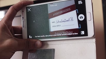 Photo Note on Galaxy Note 3 w/ Note 4 Port Rom