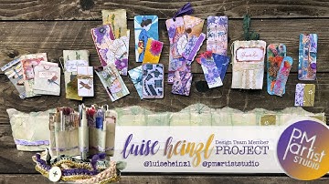 MINI-JOURNAL Accordion Style with Dragonfly Theme, Process Highlights