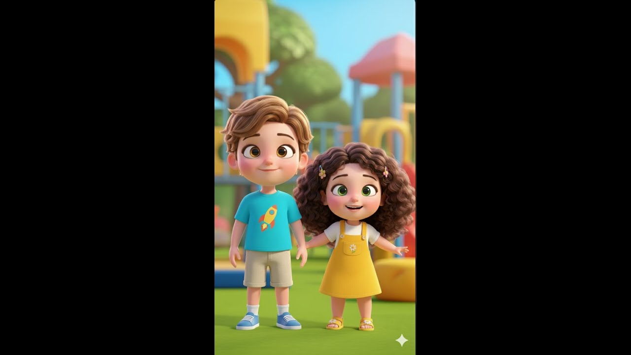 Maya and Arda learning numbers.